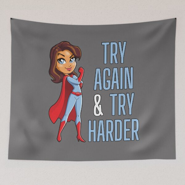 Item preview, Human Resources try again try harder designed and sold by AEROSPACE-IND.