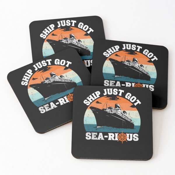 Item preview, Ship Just Got Searious Funny Family Cruise Vacation 2022 designed and sold by Zulfiqqar.