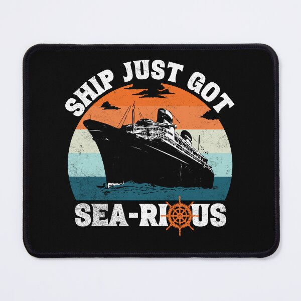 Item preview, Ship Just Got Searious Funny Family Cruise Vacation 2022 designed and sold by Zulfiqqar.