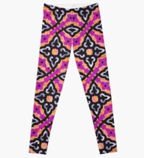 Purple pattern (Burberry style) Leggings