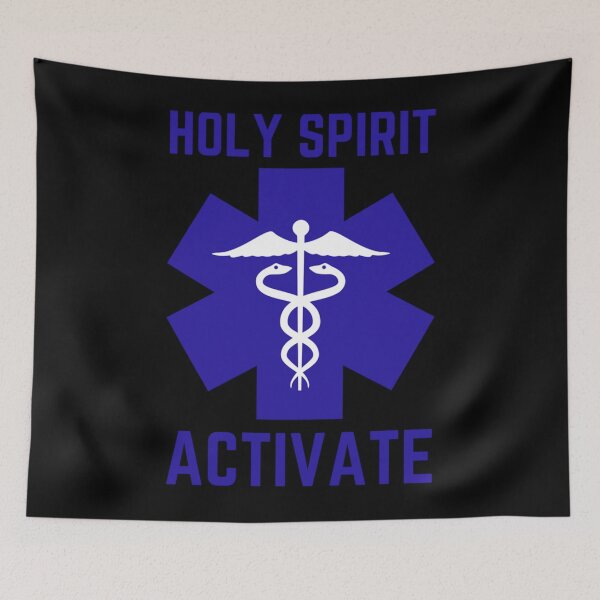 Item preview, Holy Spirit Activate - Nursing EMT Fun Christian Religious  designed and sold by ZoraidaLandrua.