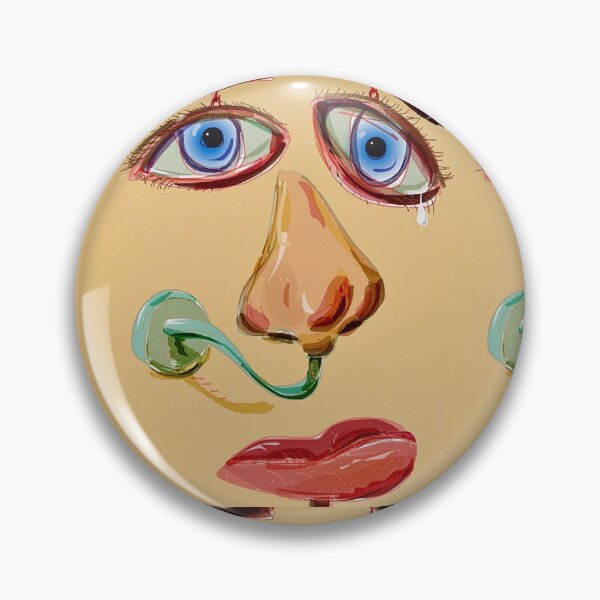Item preview, This Is Not A Sad Face designed and sold by JohnnyArtPavlou.