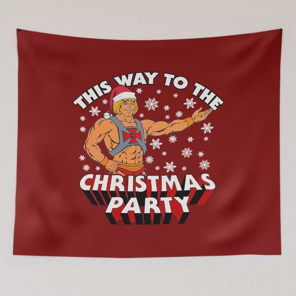 Item preview, He Man This Way To The Christmas Party  designed and sold by Chunchan829.