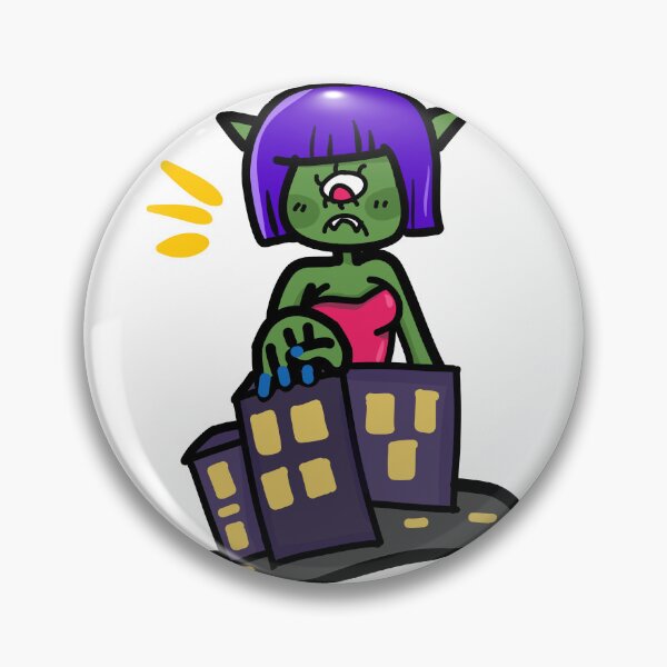 Item preview, Monster Attack! Cute Cyclops! designed and sold by Nicheek.