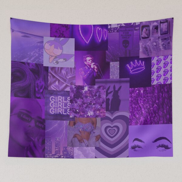 Item preview, Purple Aesthetic Collage designed and sold by alekkar2002.