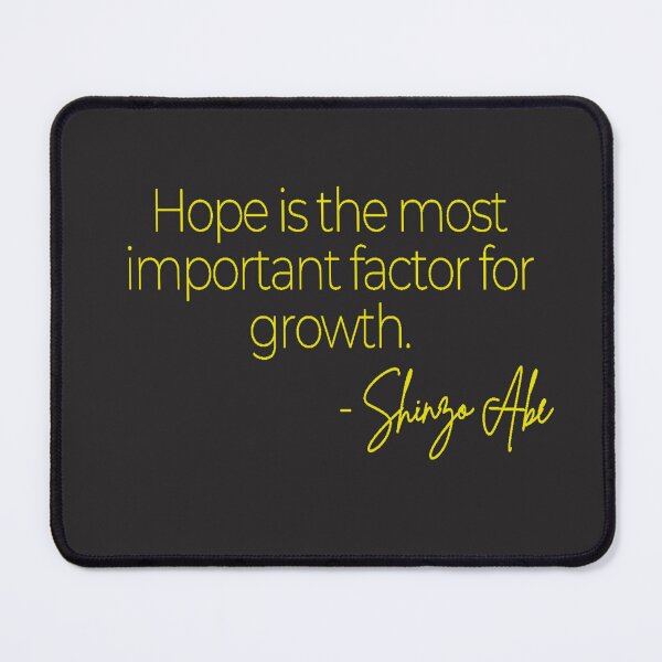 Item preview, Shinzo Abe Quotes designed and sold by TonsPOD.