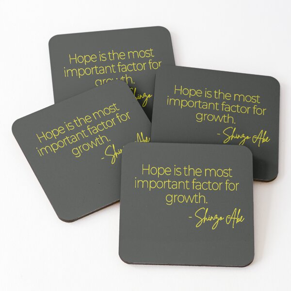 Item preview, Shinzo Abe Quotes designed and sold by TonsPOD.