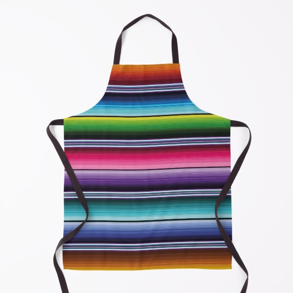 Item preview, Rainbow Serape Saltillo Mexican serape blanket vibrant zerape jorongo zarape designed and sold by T-Mex.