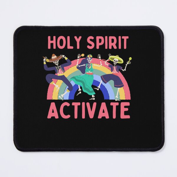 Item preview, Holy Spirit Activate Funny Dancing Skeleton designed and sold by ZoraidaLandrua.