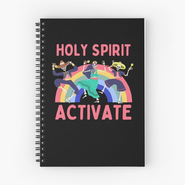 Item preview, Holy Spirit Activate Funny Dancing Skeleton designed and sold by ZoraidaLandrua.