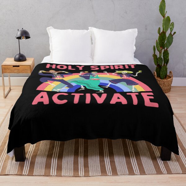 Item preview, Holy Spirit Activate Funny Dancing Skeleton designed and sold by ZoraidaLandrua.