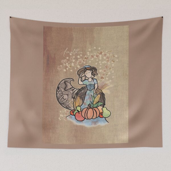 Item preview, Goddess Amalthea, All-Giving Source of Nurturing and Abundance designed and sold by Kelli Cymraes Lincoln.
