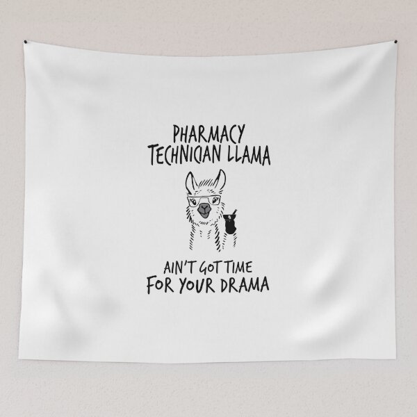 Item preview, PHARMACY TECHNICIAN LLAMA designed and sold by HolliuxGift.