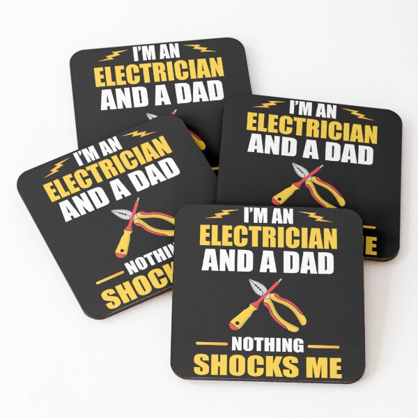 Item preview, I Am An Electrician And A Dad Nothing Shocks Me Tradesman designed and sold by ZoraidaLandrua.