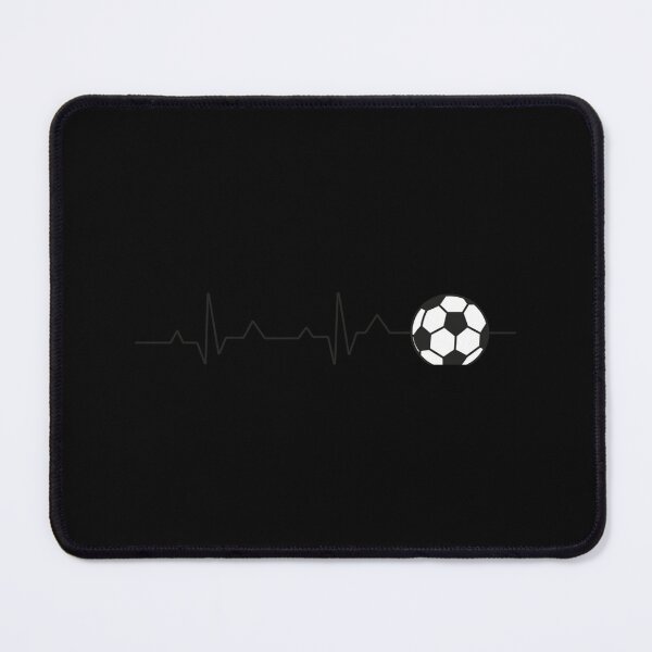Item preview, Soccer Heart Beat Sticker designed and sold by felyn3gloria.