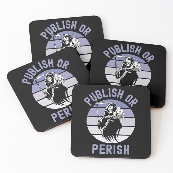Item preview, Publish Or Perish - Halloween Professor, Associate Professor, Tenure, Academia, Full Professor, Funny Professor, Assistant Professor designed and sold by jadedscientist.