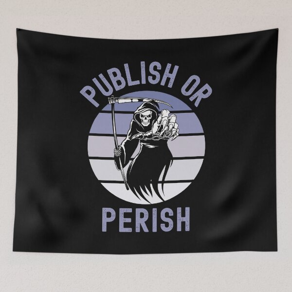 Item preview, Publish Or Perish - Halloween Professor, Associate Professor, Tenure, Academia, Full Professor, Funny Professor, Assistant Professor designed and sold by jadedscientist.