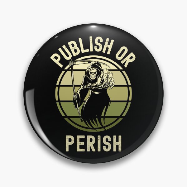 Artikelvorschau, Publish or Perish - Professor Halloween, Tenure, Associate Professor, Academia, Full Professor, Funny Professor, Assistant Professor entworfen und verkauft von jadedscientist.