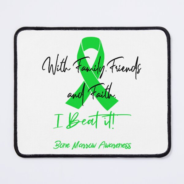 Item preview, Bone Marrow Warrior - With Family, Friends, and Faith - I BEAT IT! designed and sold by Robbsyn.