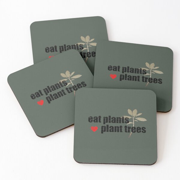 Item preview, Eat Plants Plant Trees designed and sold by Lyngianni.