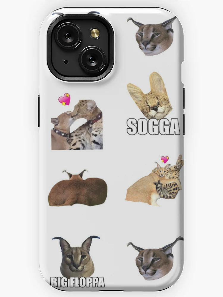 iPhone 12 Pro Max Big Floppa Meme Cat Case