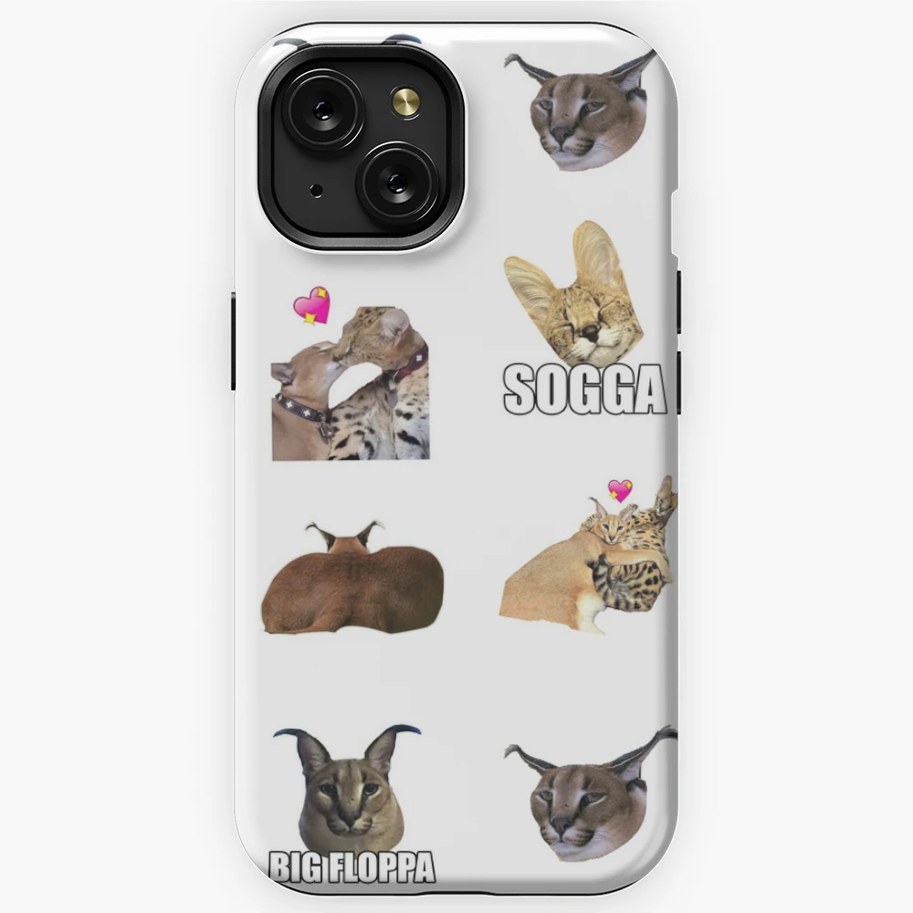  iPhone 12 Pro Max Big Floppa Meme Cat Case : Cell Phones &  Accessories