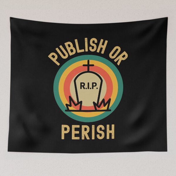 Item preview, Publish Or Perish - Professor Halloween, Full Professor, Associate Professor, Tenure, Academia, Funny Professor, Assistant Professor designed and sold by jadedscientist.