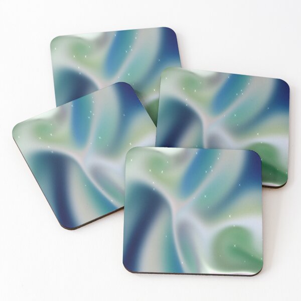 Item preview, Psychedelic neon colours blue.  Smoke effects. designed and sold by TJ-Allen.