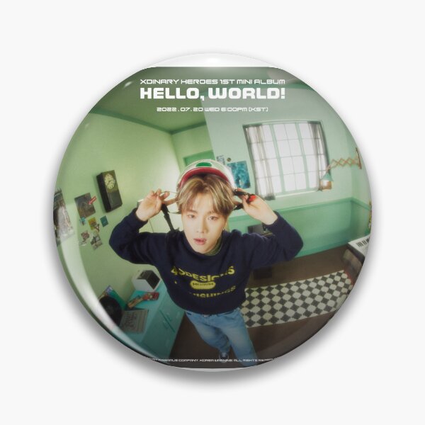Item preview, Xdinary Heroes Jungsu- Hello, World! designed and sold by danielletrisha.