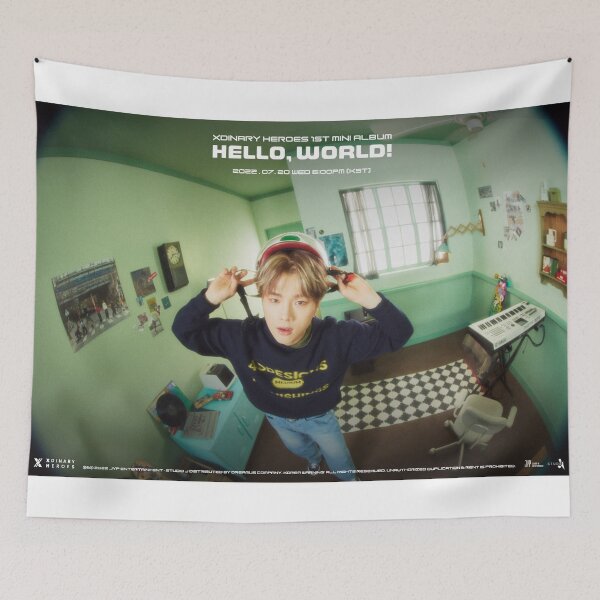 Item preview, Xdinary Heroes Jungsu- Hello, World! designed and sold by danielletrisha.