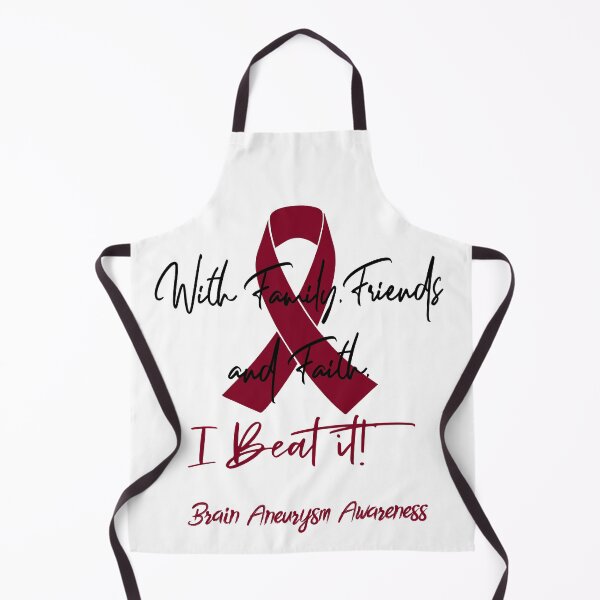 Item preview, Brain Aneurysm Warrior - With Family, Friends, and Faith - I BEAT IT! designed and sold by Robbsyn.