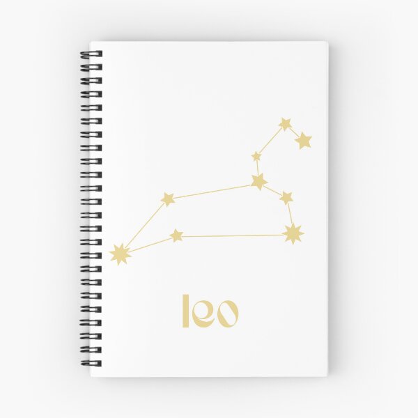Artikelvorschau, Löwe-Zeichen-Sternkonstellation, goldene minimalistische Groovy-Schrift, Sternzeichen-Kunst entworfen und verkauft von shoptocka.
