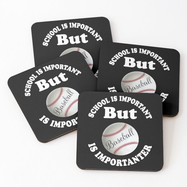 Item preview, School Is Important But Baseball Is Importanter Cool Design For Students Who Love Baseball S designed and sold by brittaapriliy.