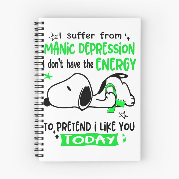 Item preview, I Suffer From Manic Depression I Do Not Have The Energy To Pretend I Like You Today designed and sold by Wlsnpeggy.