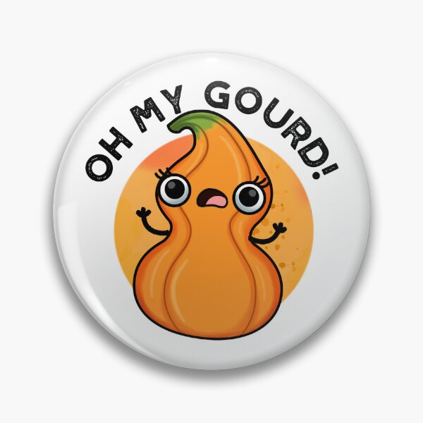 Item preview, Oh My Gourd Funny Veggie Puns  designed and sold by punnybone.