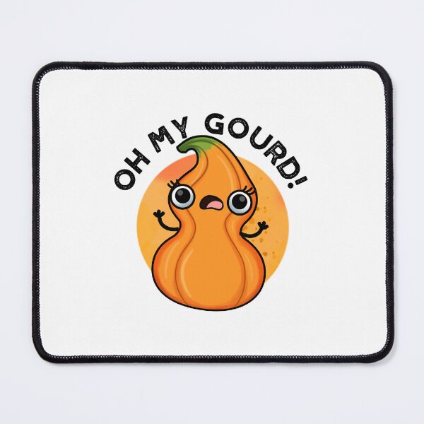Item preview, Oh My Gourd Funny Veggie Puns  designed and sold by punnybone.