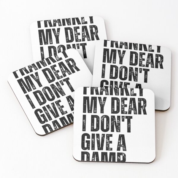 Item preview, Frankly My Dear I Dont Give A Damn vintage Funny Quotes designed and sold by chetan786.