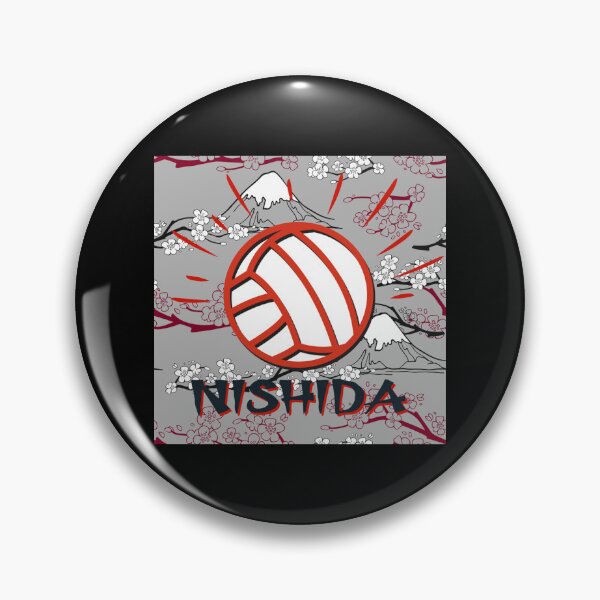Artikelvorschau, Yuji Nishida Volleyball-Design-Illustrations-Aufkleber entworfen und verkauft von ayeshadanaqws.