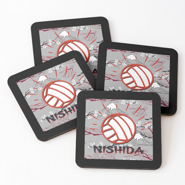 Item preview, Yuji Nishida Volleyball Design Illustration Sticker designed and sold by ayeshadanaqws.