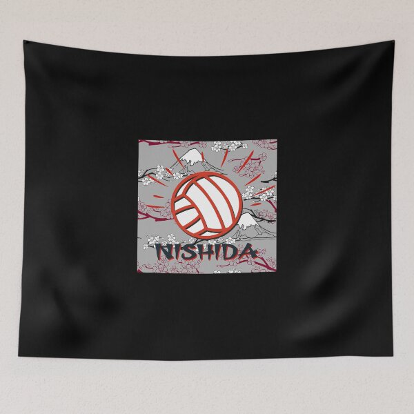 Item preview, Yuji Nishida Volleyball Design Illustration Sticker designed and sold by ayeshadanaqws.