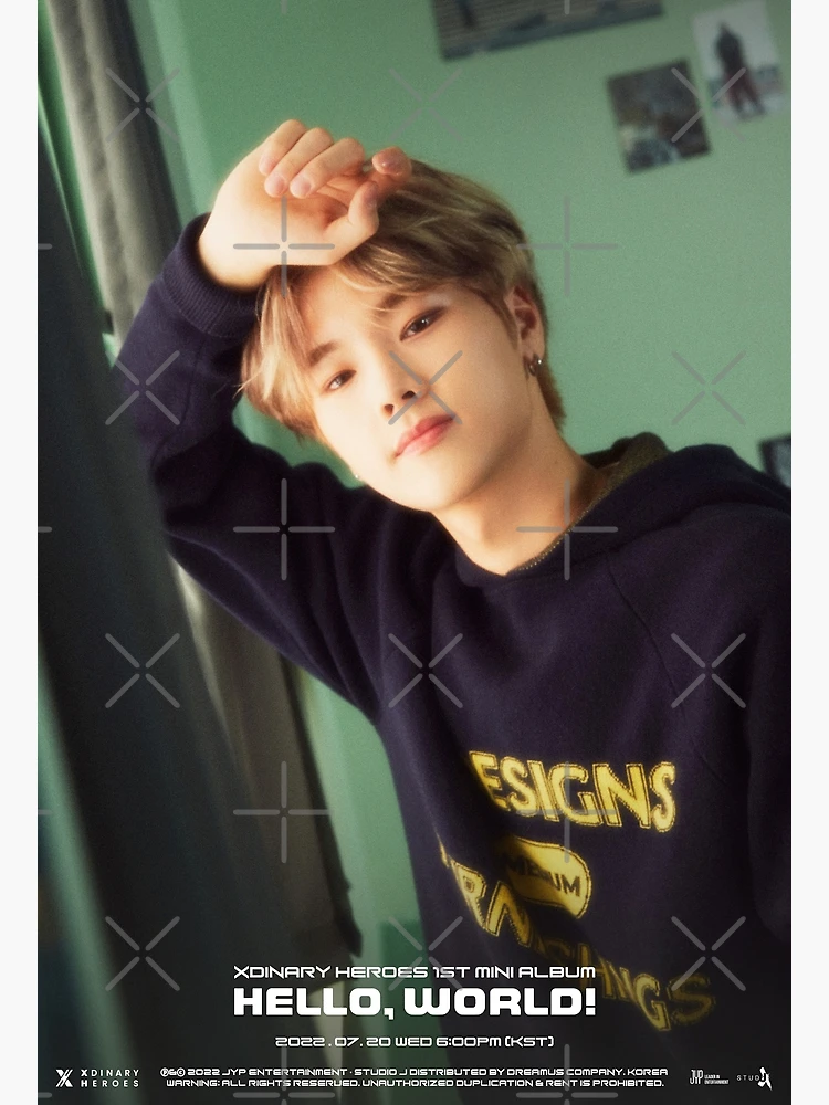 XdinaryHeroes HELLO,WORLD! ジョンス withmuu Full Album] Xdinary H e r o e s (엑스디너리 히어로즈) - H e l l o