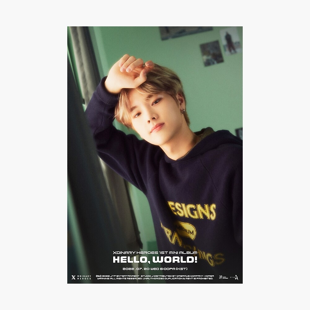 XdinaryHeroes HELLO,WORLD! ジョンス withmuu XDINARY HEROES - HELLO, WORLD! 1st Mini Album