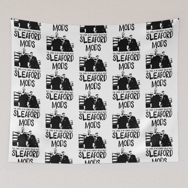 Item preview, BEST SELLER - Sleaford Mods Logo Merchandise   designed and sold by DanielRimkus1.
