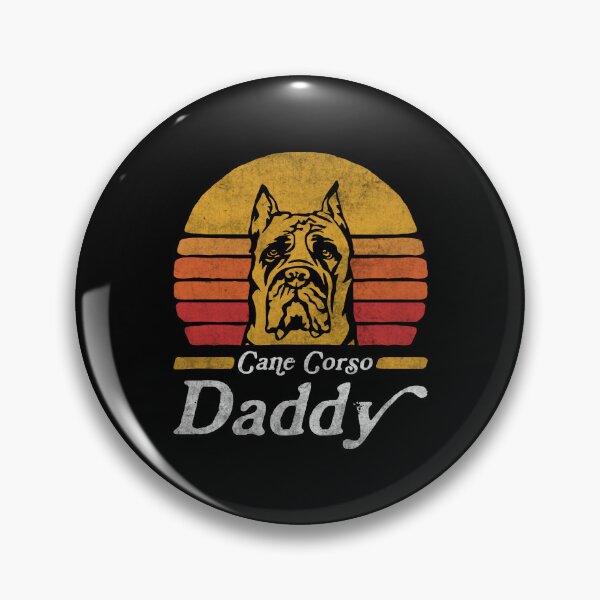 Item preview, Retro Vintage Cane Corso Daddy designed and sold by More Cute Dogs.