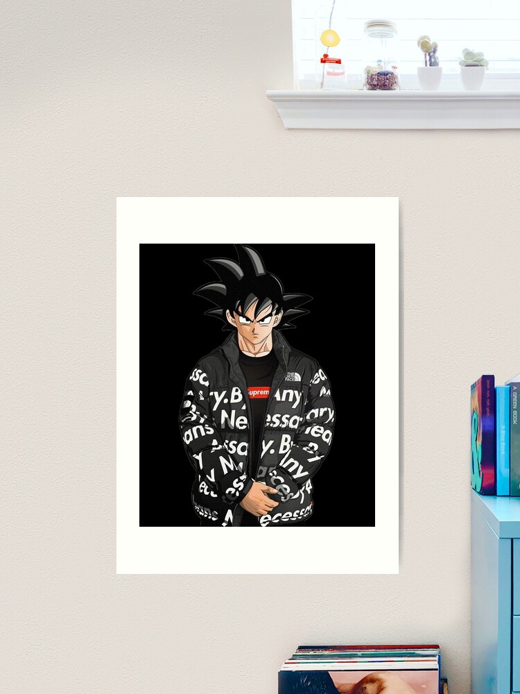 Goku Drip Wall Art for Sale