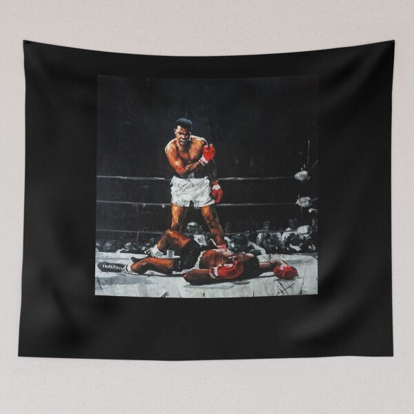 Item preview, Muhammad Ali Knocks Out Sonny Liston designed and sold by AaronTrafton.