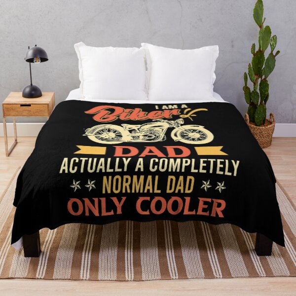 Item preview, Biker dad actually quite normal Motorcyclist Dad Premium designed and sold by Sarena84.
