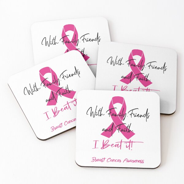 Artikelvorschau, Breast Cancer Warrior – Mit Familie, Freunden und Glauben – ICH BEAT IT! entworfen und verkauft von Robbsyn.