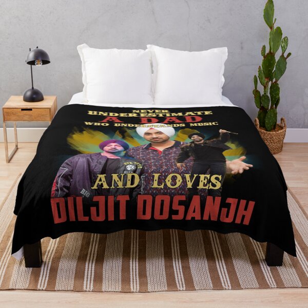 Item preview, Never Underestimate A Dad Who Loves Diljit designed and sold by JeanGeisser.