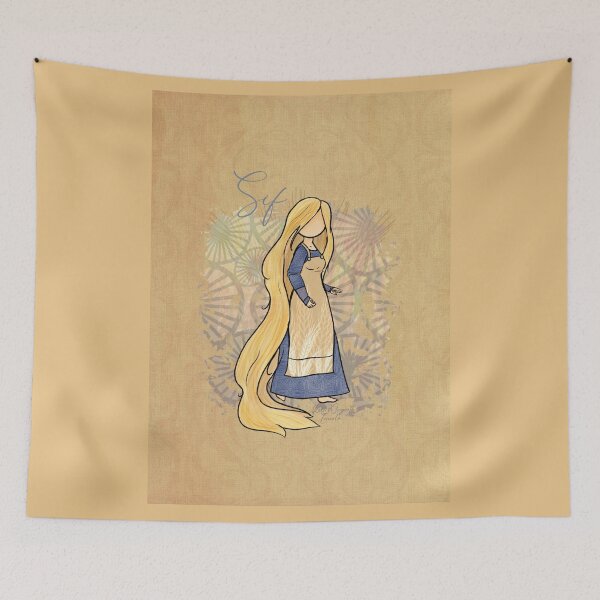 Item preview, Goddess Sif, She of the Corn-Gold Hair designed and sold by Kelli Cymraes Lincoln.